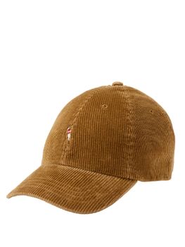 Cappello Polo Ralph Lauren Velluto Beige