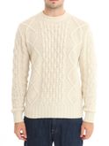sweater filippo de laurentiis cashmere white