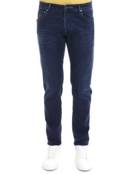 Jeans Handpicked Stretch Blu