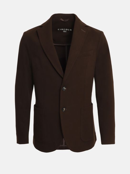 blazer-circolo-1901-cashmere-touch-brown