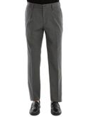 trousers devore incipit techno wool grey