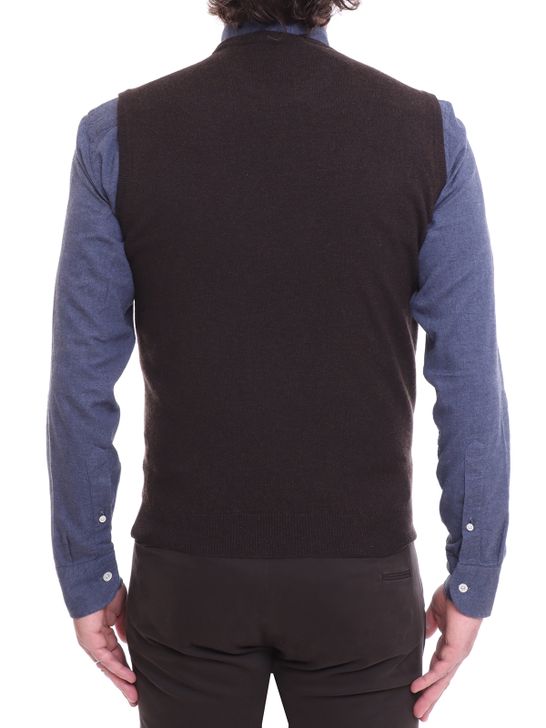 slipover-filippo-de-laurentiis-brown