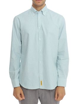 Shirt BD Baggies Bradford Oxford White/Green