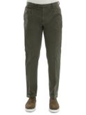 trousers briglia 1949 tencel-cotton green