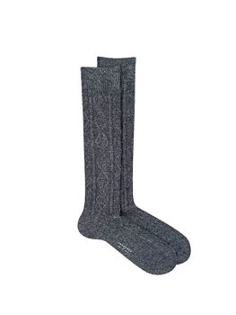 Socks In The Box Links Basic Grey