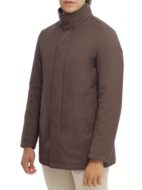 jacket-herno-woolen-melange-brown