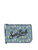 pochette mc2 saint barth aline azzurro
