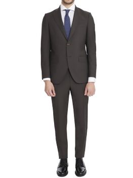 Abito Sartoria Latorre Mohair Marrone