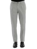 trousers devore incipit cotton grey