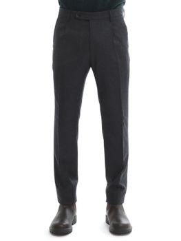Trousers Berwich Plain Wool Grey