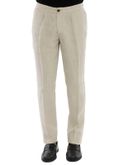trousers devore incipit linen grey