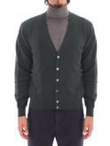 cardigan filippo de laurentiis green