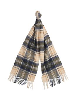 Scarf Barbour New Check Tartan Beige