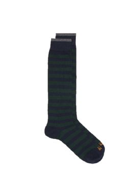Socks In The Box Stripe Rugby Blue