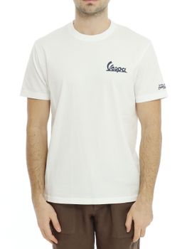 T-Shirt MC2 Saint Barth Stampata Bianco
