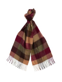 Sciarpa Barbour Quadri Verde