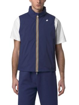 Gilet K-Way Valen Nylon Blu