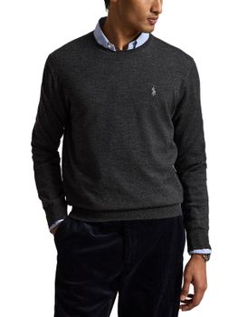 Maglia Polo Ralph Lauren Merino Grigio