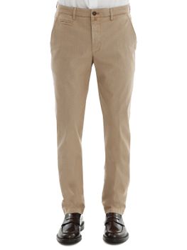 Pantaloni Briglia 1949 Micro Quadro Beige