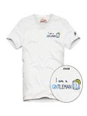 t-shirt mc2 saint barth portofino bianco