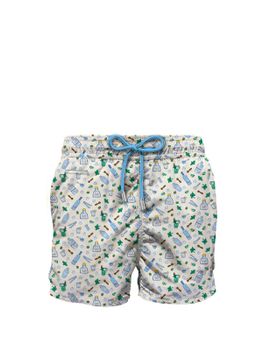 Swim Trunk MC2 Saint Barth Ultralight Yellow