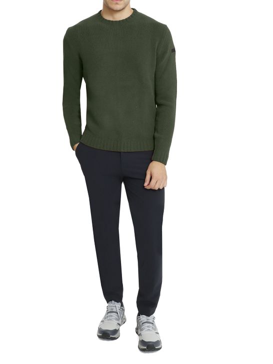 maglione-rrd-cinematt-round-knit-verde-w25160-21