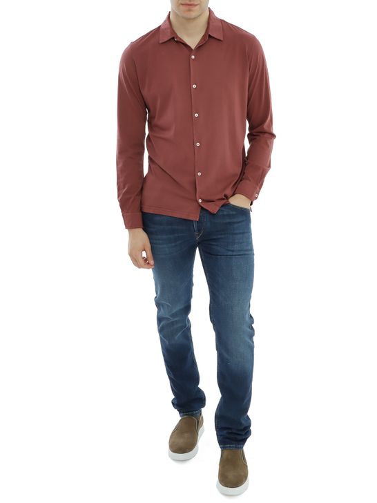 camicia-blker-jersey-bordeaux-6501-bordeaux