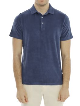 Polo Shirt Altea Terry Blue