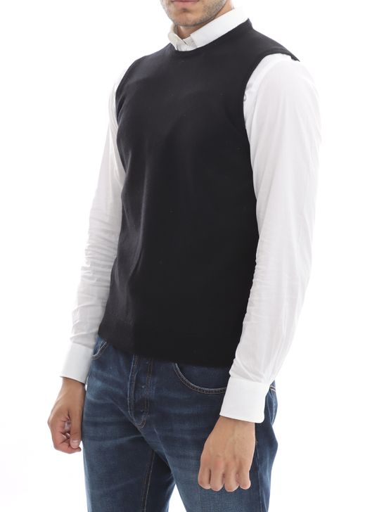 gilet-filippo-de-laurentiis-nero-gc1sm-wc12r-990-6fe691