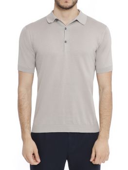 Polo John Smedley Adrian Grigio
