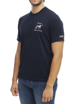 T-Shirt MC2 Saint Barth Arnott Blu
