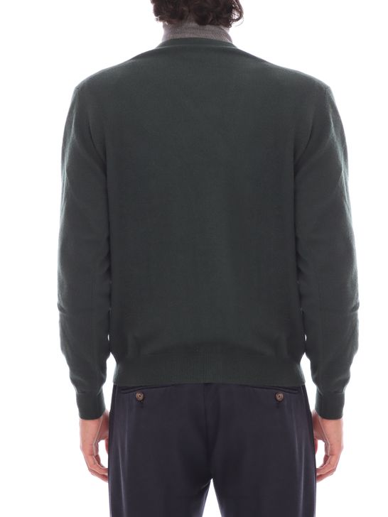 cardigan-filippo-de-laurentiis-verde-cb1ml-wc12r-680-d1b182