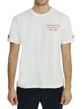 T-Shirt MC2 Saint Barth Arnott Bianco