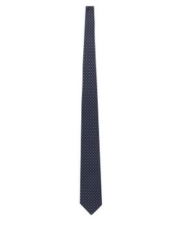 Tie Holliday & Brown Twill Blue