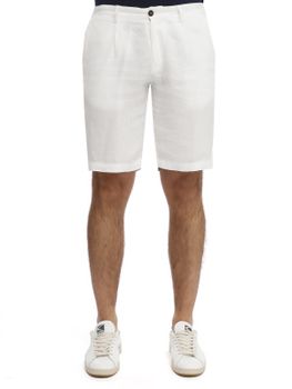 Bermuda Devore Incipit Lino Bianco