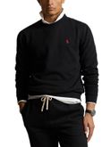 felpa polo ralph lauren rl fleece nero