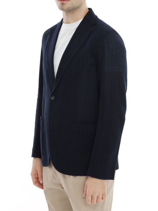 slack-jacket-circolo-1901-blue