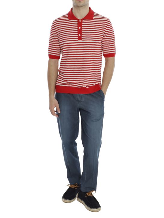 polo-gallia-righe-rosso-north-90