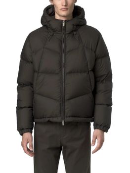 Down Jacket K-Way Quill Thermo Light Ripstop Brown
