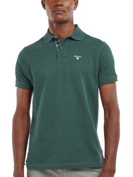 Polo Barbour Tartan Piqué Verde