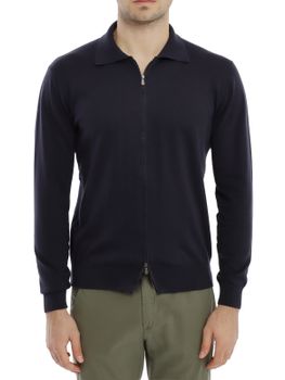 Maglia Filippo De Laurentiis Zip Blu