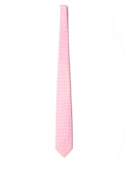 Tie Holliday & Brown Jacquard Pink