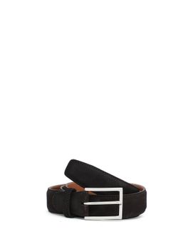 Cintura Berwick 1707 Pelle Suede Marrone