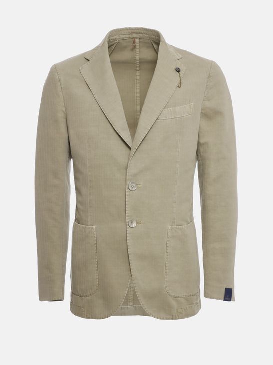 blazer-santaniello-micro-herringbone-green
