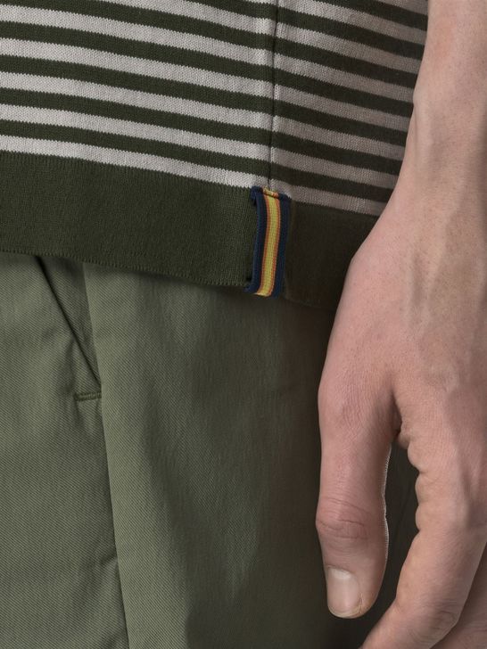 maglia-k-way-combe-stripes-beige-k61274w-b0k