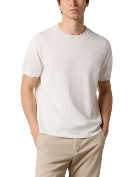 Maglia Brooks Brothers Girocollo Bianco