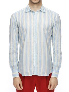 Camicia MC2 Saint Barth Sikelia Azzurro