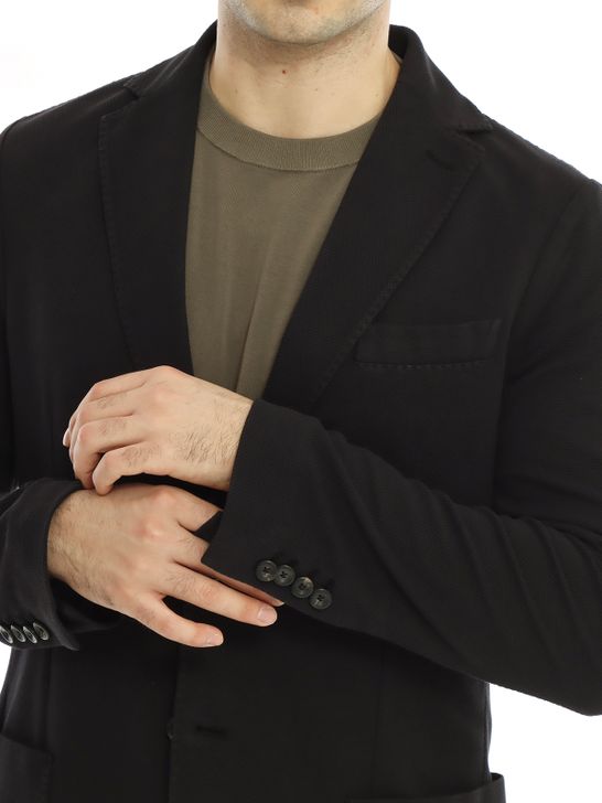 blazer-circolo-1901-oxford-black
