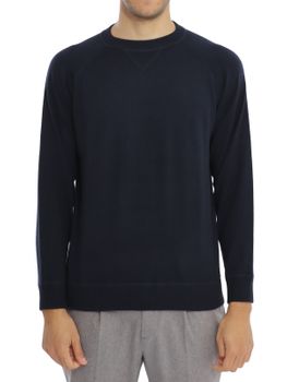 Felpa Alan Paine Raglan Blu