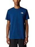 t-shirt the north face box nse blue